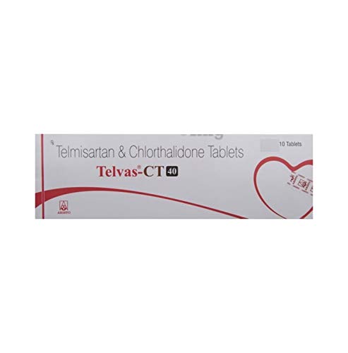 Telvas-CT 40 - Strip of 10 Tablets