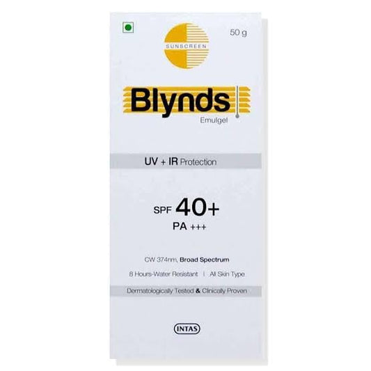 Blynds-Emulgel Spf 40+ Pa+++ Sunscreen For All Skin Type Gel 50Gm