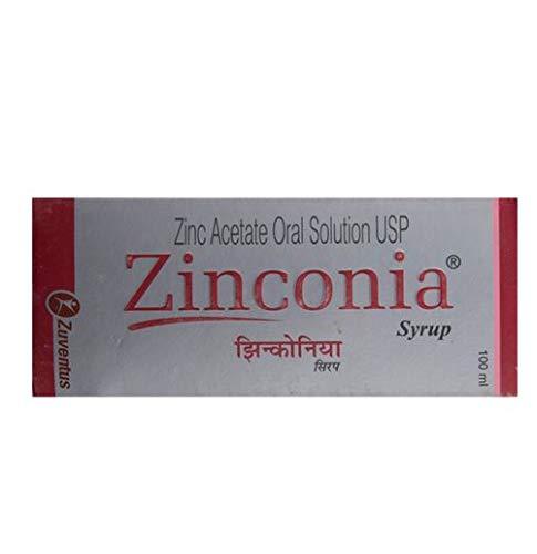 Zinconia 20mg/5ml - Bottle of 100ml Syrup