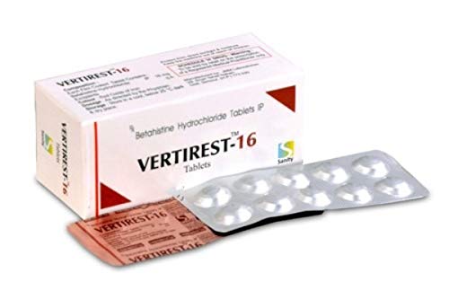 Vertirest 16mg - Strip of 10 Tablets