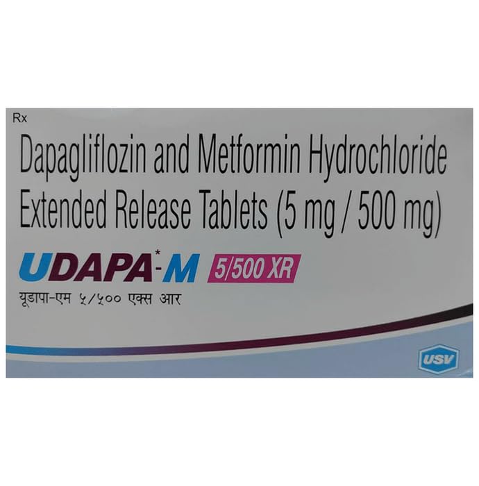 Udapa-M 5/500 XR -Strip of 10 Tablets