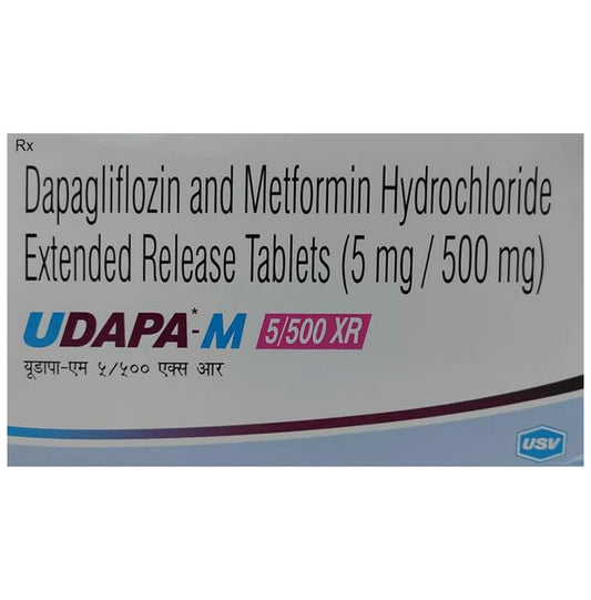 Udapa-M 5/500 XR -Strip of 10 Tablets