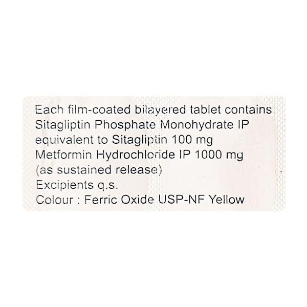 Sitapride M 100/1000 - Strip of 15 Tablets