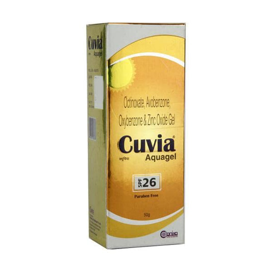 CUVIA AQUAGEL SPF 26 - Tube of 50g Lotion