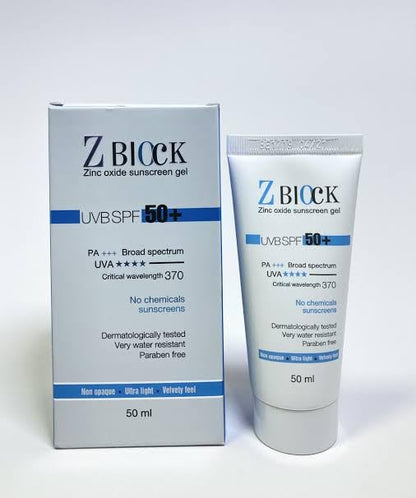 Z-Block Sunscreen Spf 50,Pa+++,50Ml, All