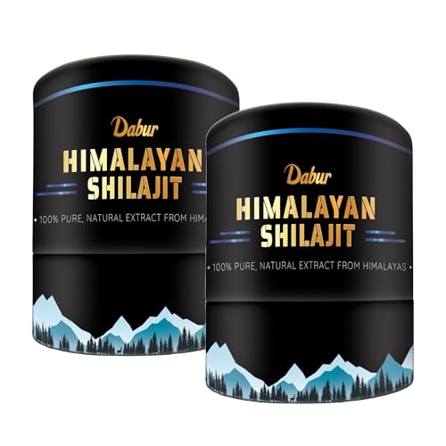 Dabur Himalayan Shilajit Resin - 15g | 100% Pure Shilajit | Boosts Stamina And Energy | Builds Immunity