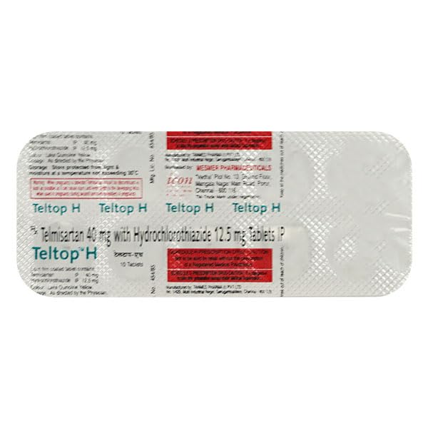 Teltop H 40mg - Strip of 10 Tablets