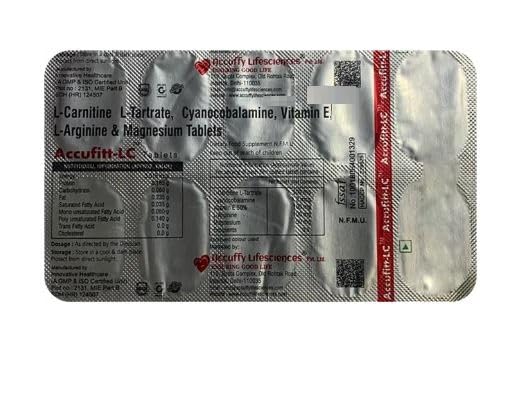 Accufitt LC - Strip of 10 Tablets