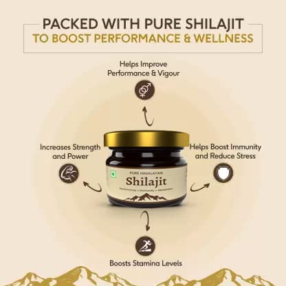 VedriSi Trivang Pure Original Himalayan Shilajit/Shilajeet Resin 100% Natural Resin 20G Pack Of 1