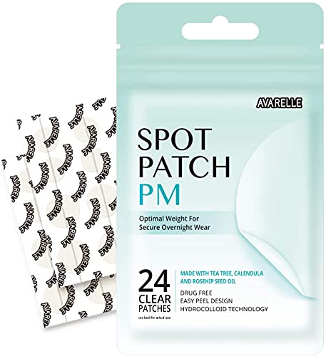 AVARELLE Cover Patch Absorbing Cover Blemish (PM Overnight / 24 PATCHES)