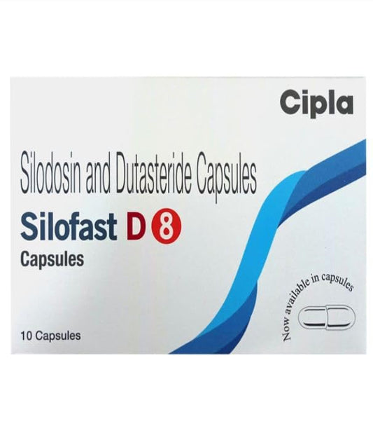 Silofast D8 New - Strip of 10 Capsules