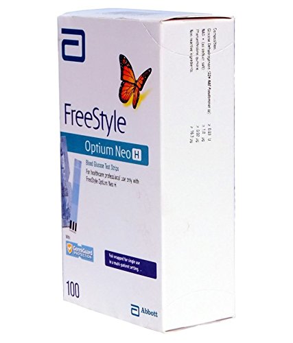 Abbott Freestyle Optium Neo H Blood Glucose 100 Test Strips