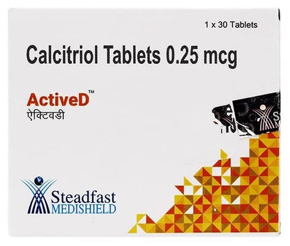 Actived 0.25mcg - Strip of 30 Tablets