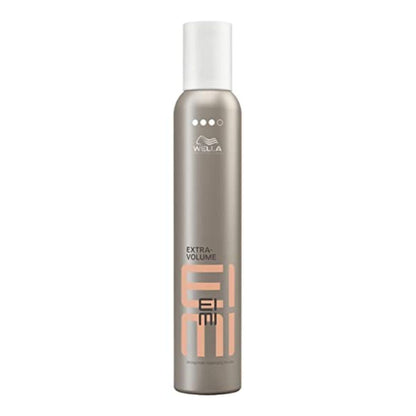 Wella Professionals EIMI Extra Volume Strong Hold Volumizing Hair Mousse | 300 ml | Hair Volumizer with Heat Protection & Shine