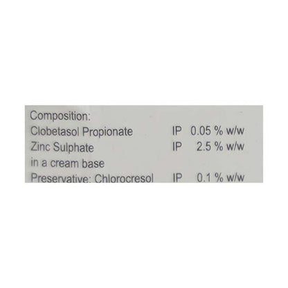 Zincoderm - Tube of 15gm Cream