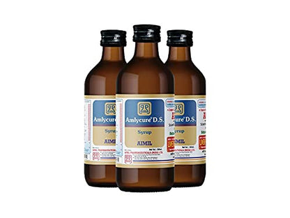 AIMIL Amlycure D.S. Syrup -200ml | Ayurvedic Liver Health Protector – Natural Liver Herbal Tonic | Metabolism Booster