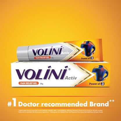 Volini Activ Pain Relief Gel 50 Gm