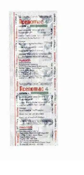 Acenomac 4 - Strip of 10 Tablets