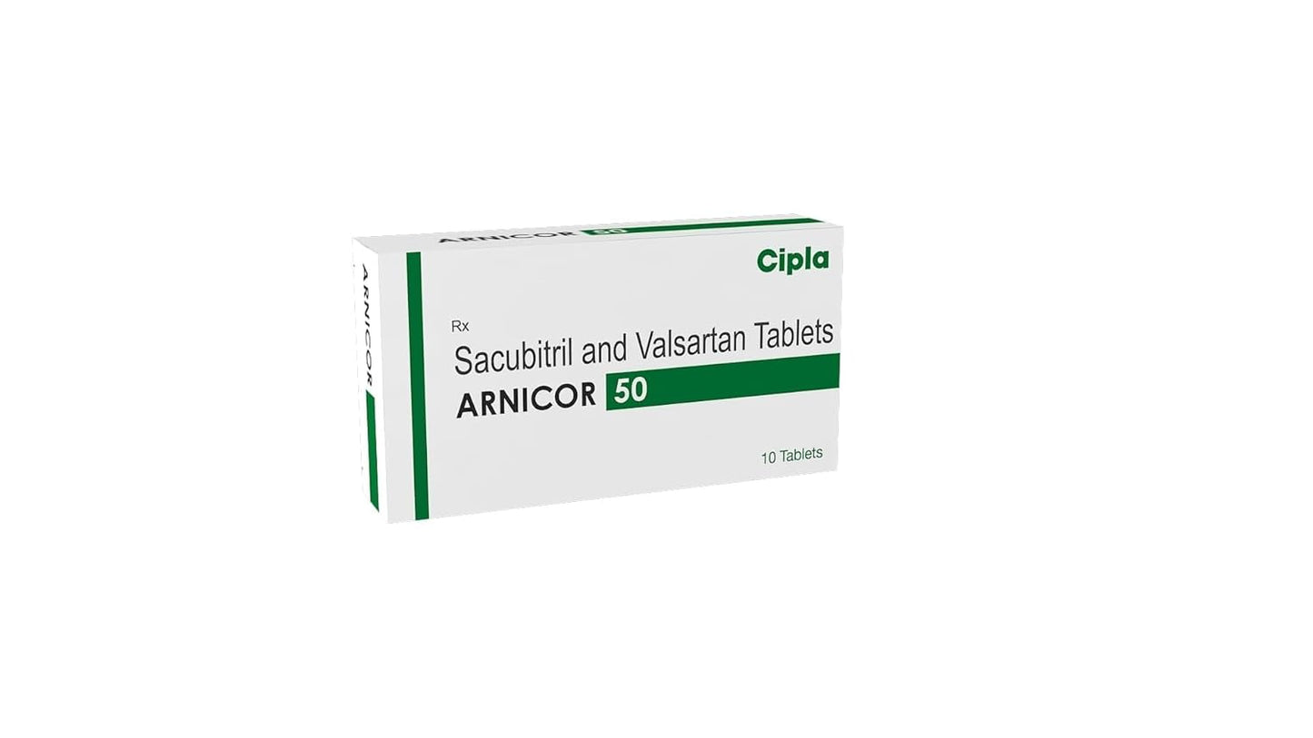 Arnicor 50 - Strip of 10 Tablets