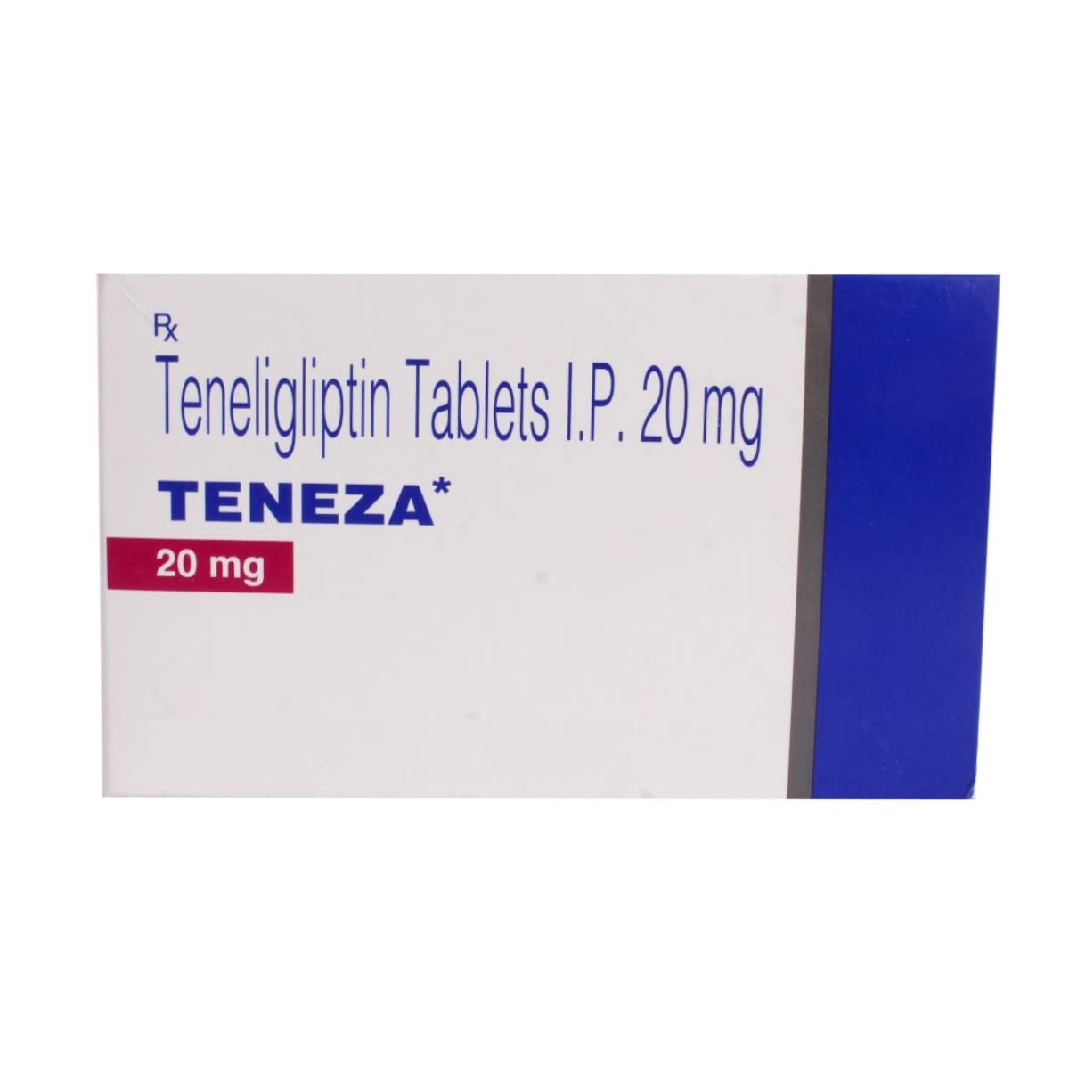 Teneza 20 mg - Strip of 15 Tablets