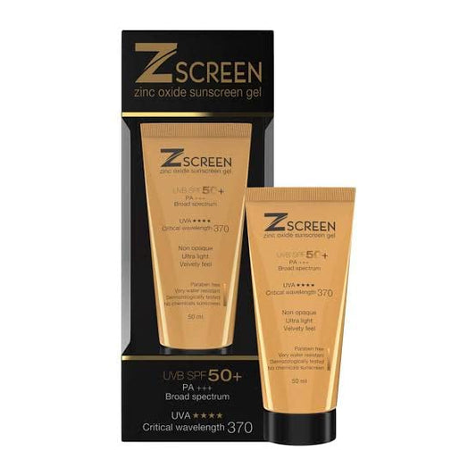 Zscreen zinc oxide sunscreen gel SPF 50 + ASHGRAHA