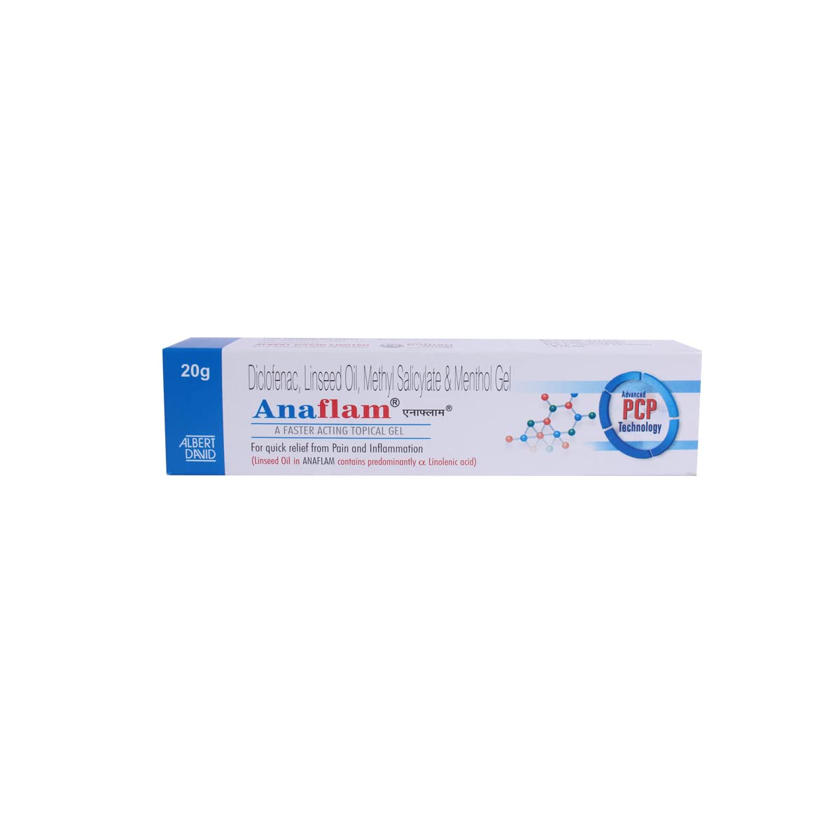 Anaflam - Tube of 20 gm Gel