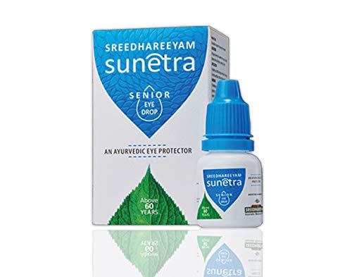 Sreedhareeyam Ayurveda Sunetra Senior Herbal Eyedrops (Above 60 years Age)