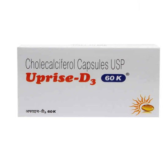 Uprise-D3 60K - Strip of 12 Capsules