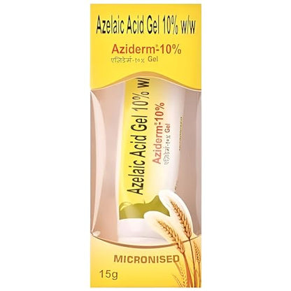 AZIDERM -10% Gel 15 GM | (Pack of 1)