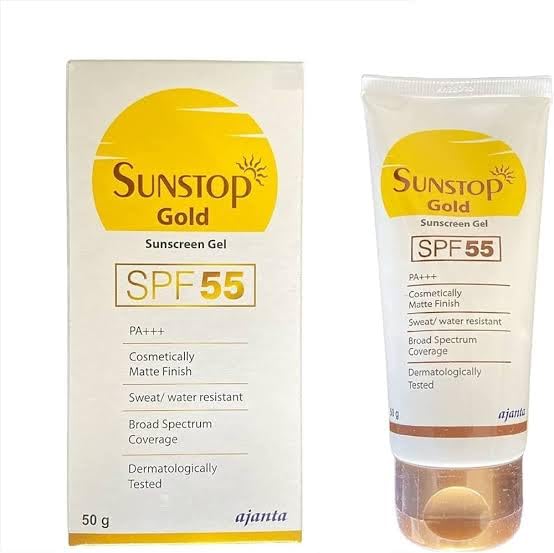 Dermoist Sun$stop Gold Sunscreen Gel SPF 55,50gm