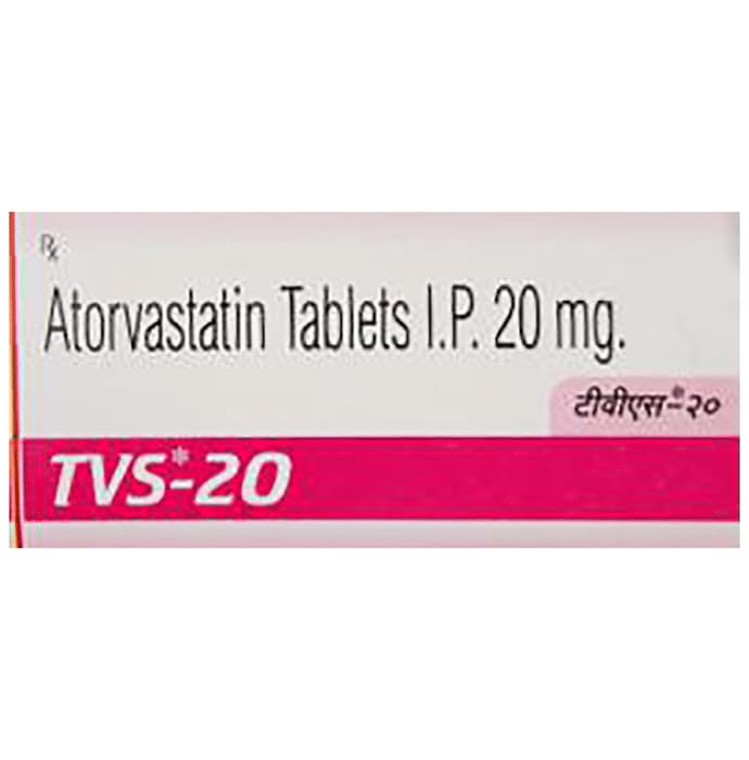 Tvs 20 - Strip of 15 Tablets