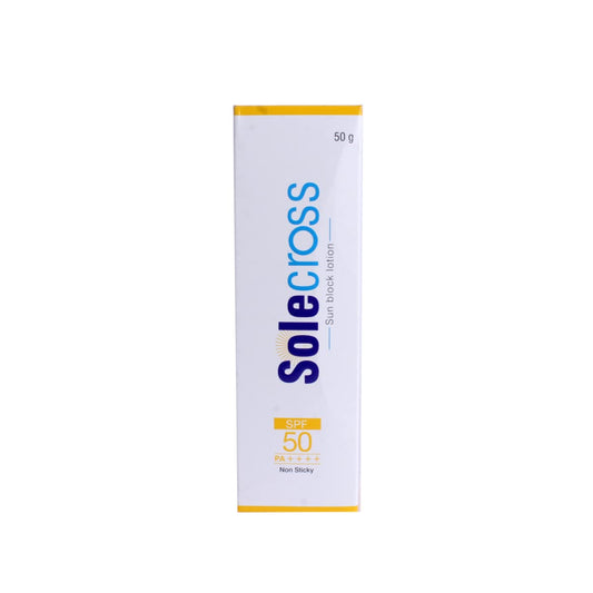 Solecross SPF 50 Sun Block Lotion 50 gm