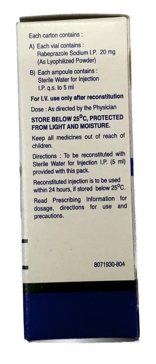 Veloz 20 mg - Vial of 20mg Injection