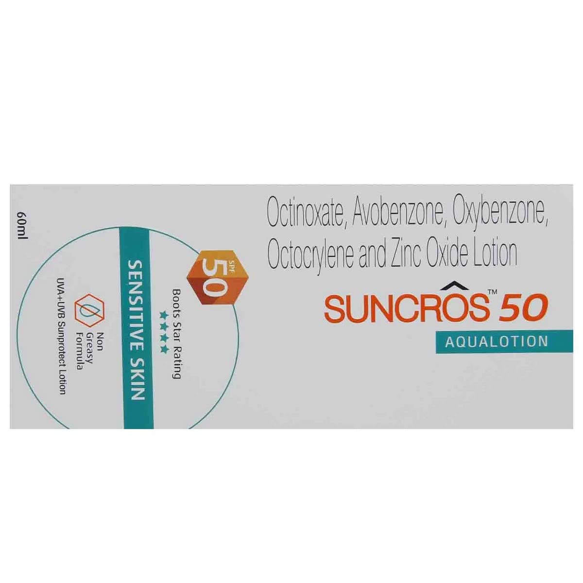 Suncros 50 - Bottle of 60ml Aqualotion