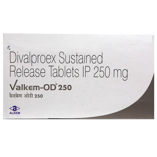 Valkem OD 250MG - Strip of 10 Tablets