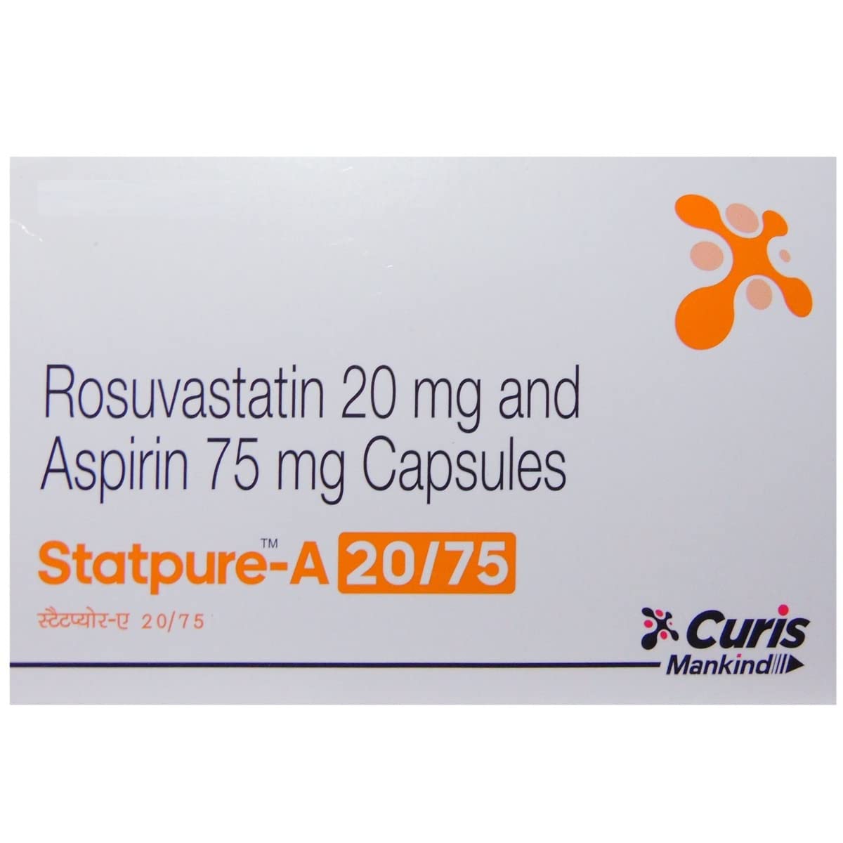 Statpure-A 20/75MG - Strip of 10 Capsules