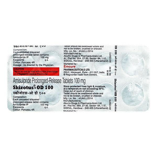 Skizotus-OD 100 -Strip of 10 Tablets