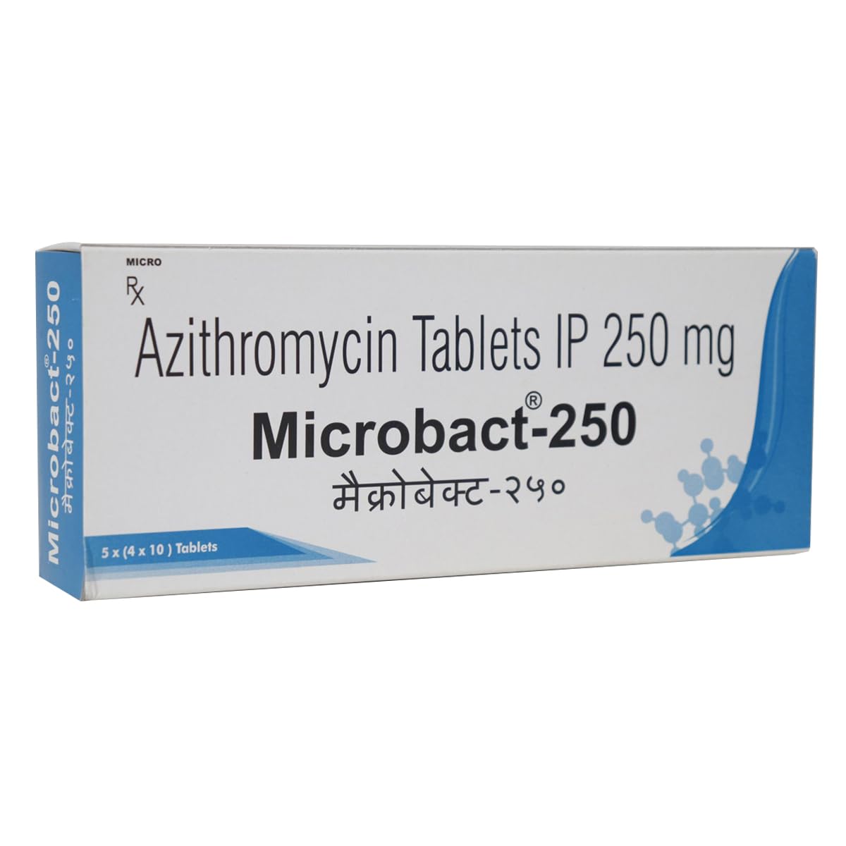 Microbact-250 mg Tablet 10's