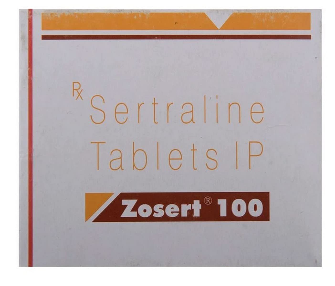 Zosert 100mg - Strip of 10 Tablets