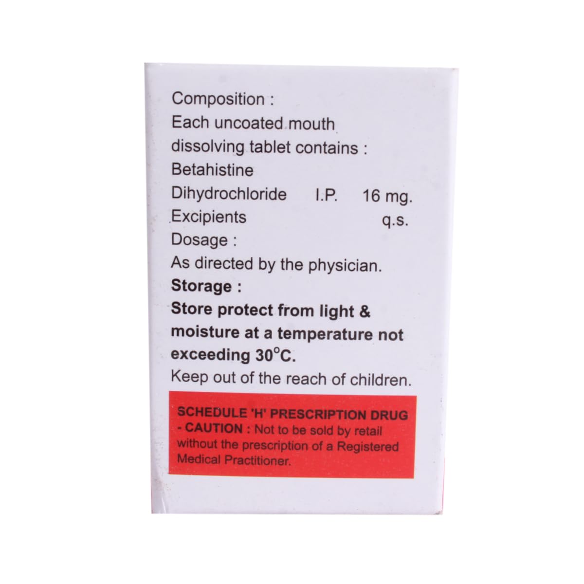 Verna 16 MD - Strip of 10 Tablets