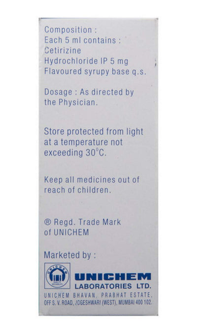 Zyncet - Bottle of 60 ml Syrup