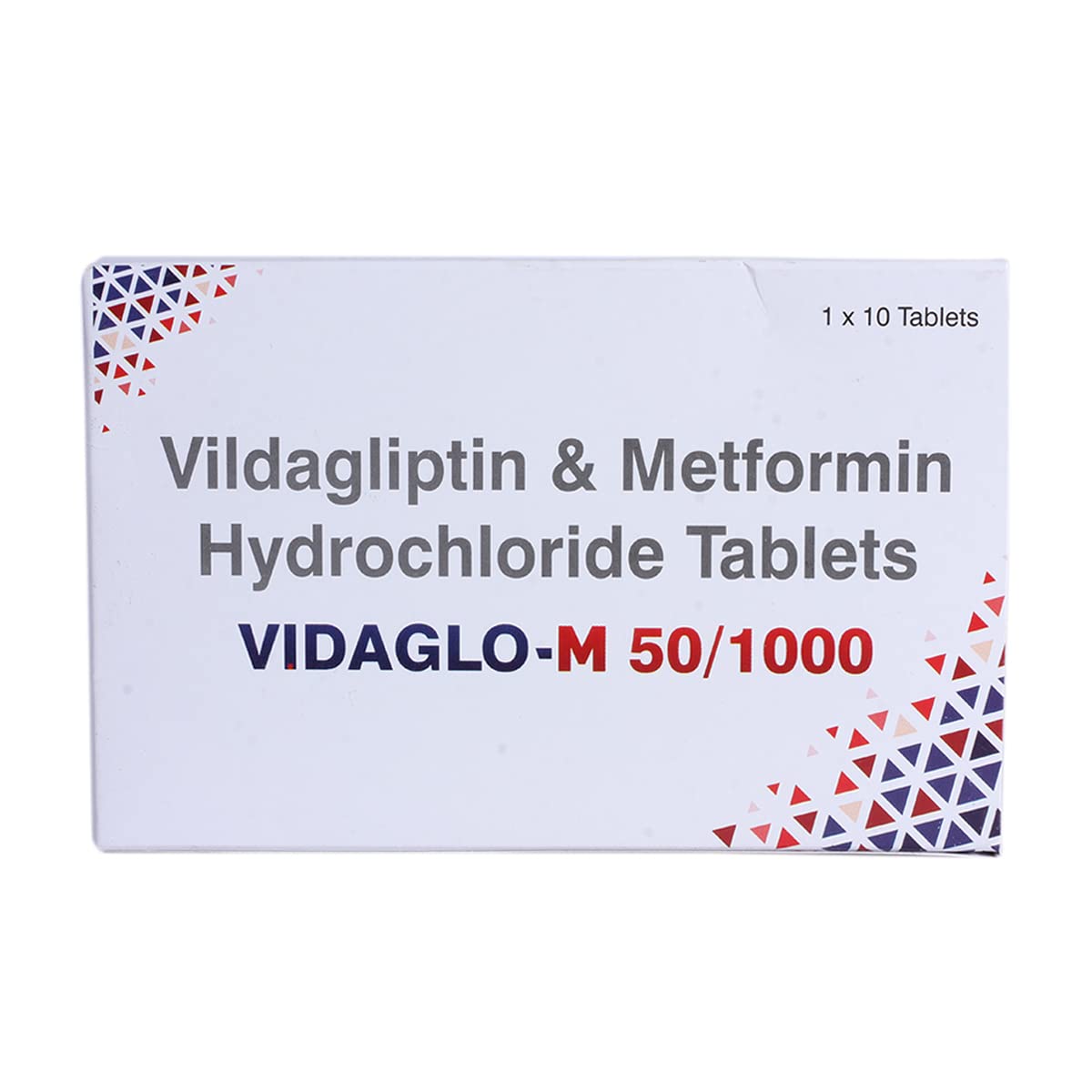 Vidaglo-M 50/1000MG - Strip of 10 Tablets