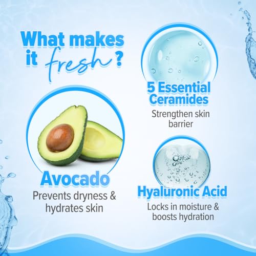 Aqualogica 5 Barrier+ Repair Sunscreen with Avocado & 5 Essential Ceramides-80g|SPF 50 PA++++|UVA/B & Blue Light Broad Spectrum Protection|Strengthens Skin Barrier|24 Hr Moisturization|Fragrance Free