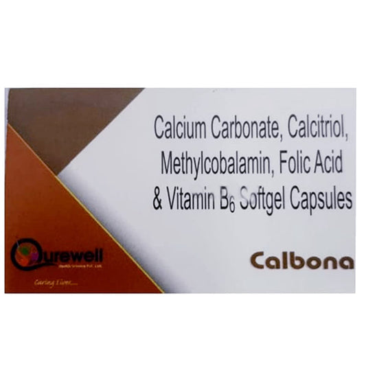 Calbona Softgel - Strip of 10 Capsules