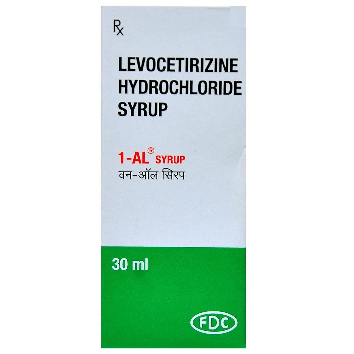 1-Al 2.5mg/5ml - Bottle of 30ml Syrup