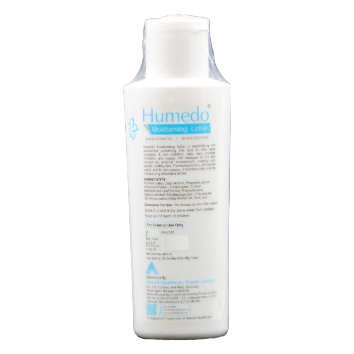 Humedo Moisturising Lotion 400 ml