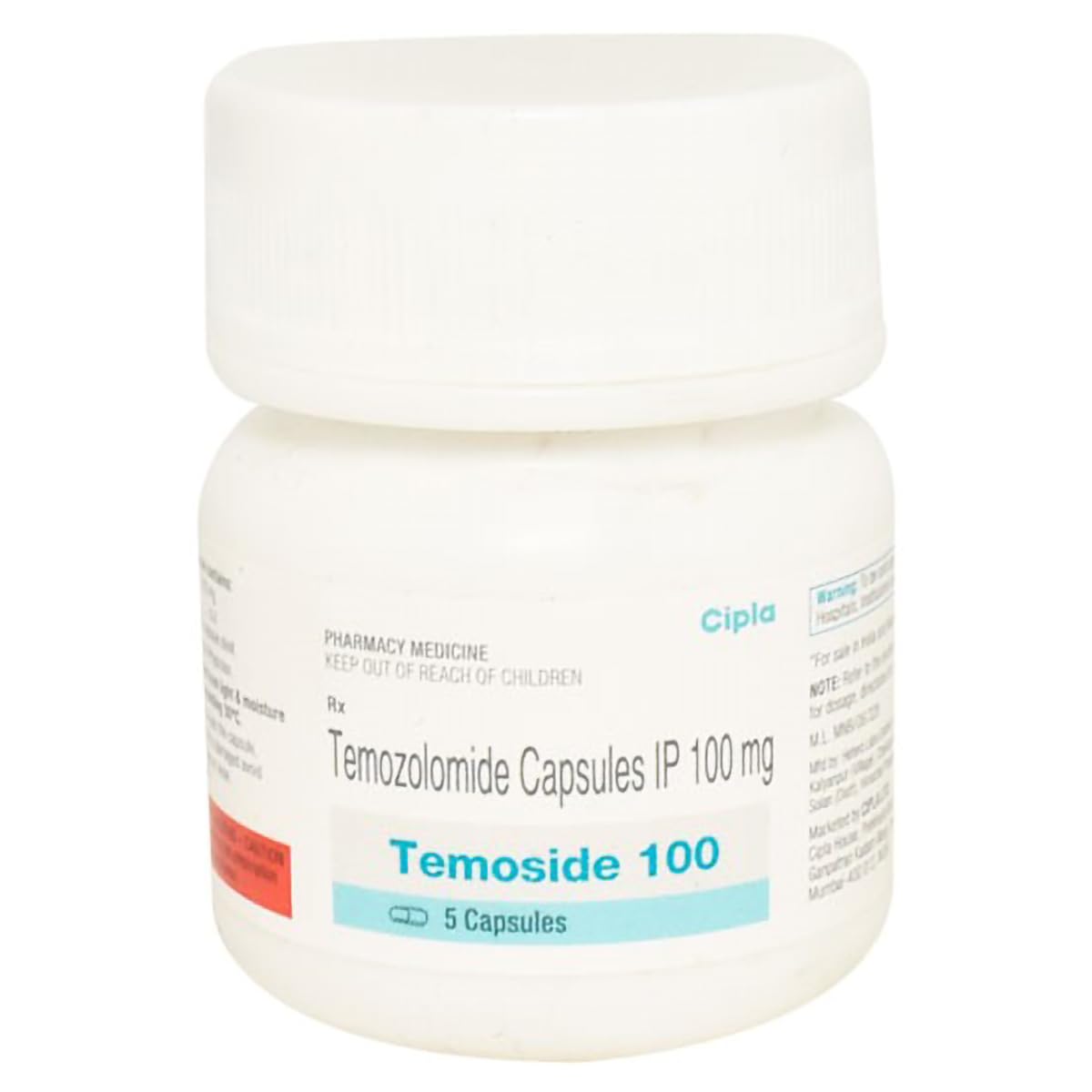 Temoside 100 Capsule 5's