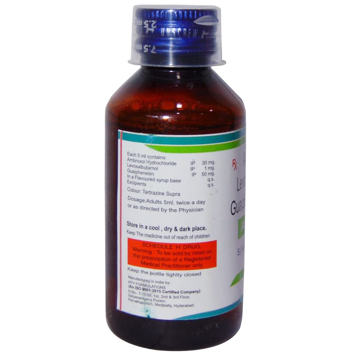 AMROX-L - Bottle of 100 ml Syrup