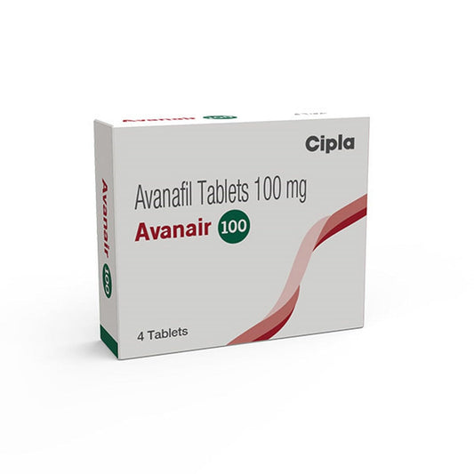 Avanair 100 - Strip of 4 Tablets