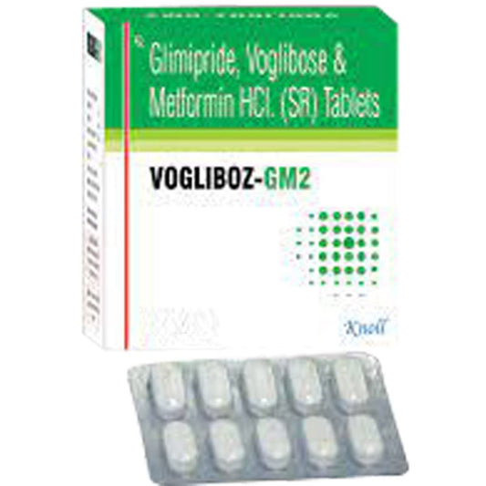 Vogliboz gm 2 - Strip of 10 Tablets